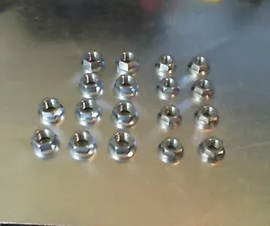 18 New SUZUKI LT250R LT500R QUAD RUNNER Front and rear Locking Lug Nuts - Picture 1 of 4