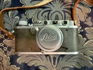 Leica III Rangefinder Camera Chrome W/ 3.5cm F/3.5 Lens AS-IS - Picture 1 of 6