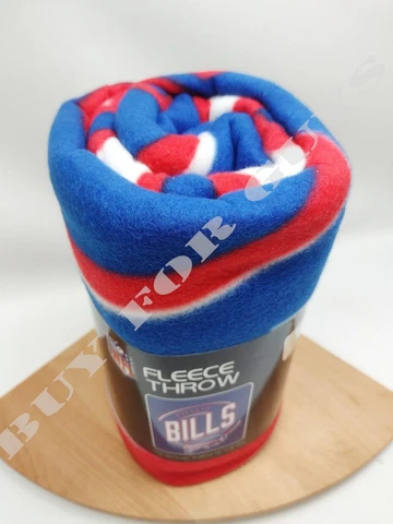 Buffalo Bills Fleece Throw Blanket - NFL Football (campaign) 50 x 60 inches Cover