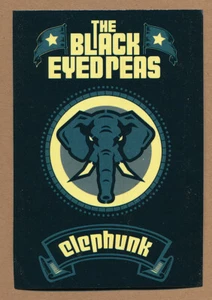 The Black Eyed Peas - Elephunk RARE promo sticker '04 - Picture 1 of 1