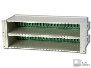 010-0000-1460 TELECT 48 POSITION DS3 CROSS-CONNECT CHASSIS SHELF T3MYAKWFAA - Picture 1 of 1