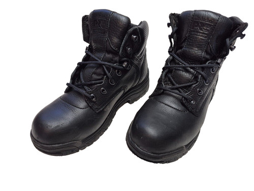 Stivali da lavoro Timberland Pro Titan 72399 6" in lega con punta di sicurezza neri taglia 8 usati