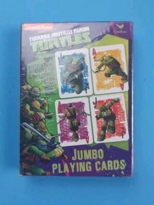 New Teenage Mutant Ninja Turtles TMNT Deck of Jumbo Playing Cards - Picture 1 of 1