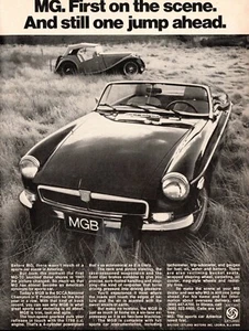 1974 British Sports Car AD from '47s MG-TC to today's MGB Leyland 081420 - Picture 1 of 1