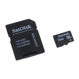 Memory card SanDisk microSD 32GB for Motorola Moto G6 Play