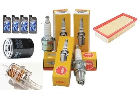 Kit Tagliando Fiat Panda Uno Tipo Lancia Y10 Motori Fire i.e Olio 10W40 Candele  - Imagen 1 de 1