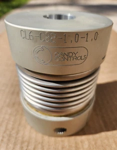 CANDY CONTROLS CL6-C82-10-10 FLEXIBLE Bellows COUPLING - Picture 1 of 6