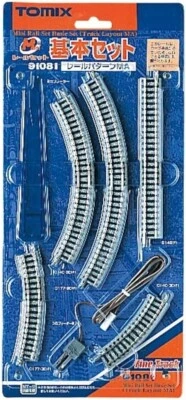 Tomix 91081 Mini Rail Set Basic Set (Rail Pattern MA) N Scale Mini Curve Track - Image 1 of 4