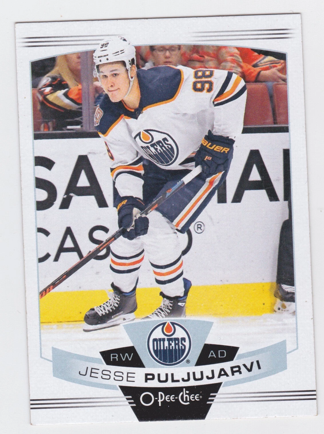 19/20 OPC...JESSE PULJUJARVI...CARD # 398...OILERS...FREE COMBINED SHIPPING