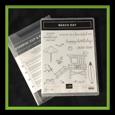 Stampin' Up! Juego de estampillas y troqueles BEACH DAY... Palmeras #439 Foto 1 de 4