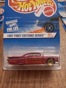 Hot Wheels 59 Chevy Impala 1997 First Edition Special Collectors Model #517 - Picture 1 of 7