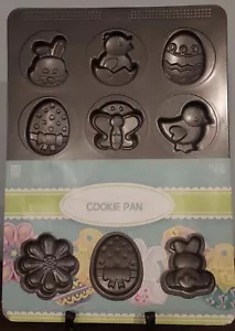 COOKIE PAN 12 CAVITY SWEET CREATIONS NEW LOOK EASTER COOKIES - Picture 1 of 1
