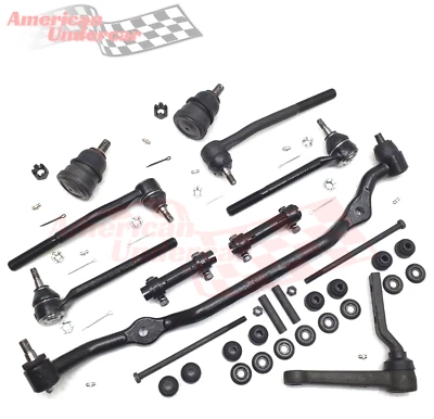 HD Chevrolet Camaro Pontiac Firebird Ball Joint Tie Rod Center Link Kit 1982 92 - Image 1 of 4