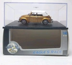 1303 VW Volkswagon Beetle Diecast 1:43 Box Limited Edition Eagles Race Soft Top - Picture 1 of 19