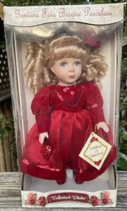 Collectors Choice Genuine Fine Bisque Porcelain Limited Edition Doll New In Box - Picture 1 of 7