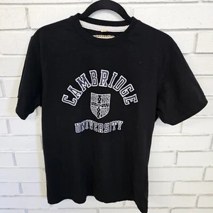 Offizielles Cambridge University T-Shirt Medium College Crew schwarz - Bild 1 von 8