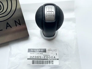 Nissan Genuine Fairlady Z Z33 350Z Shift Gear Transmission Knob Black Manual - Bild 1 von 5