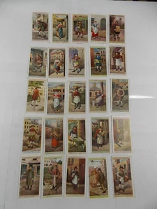 Players Cigarette Cards Cries of London 2a serie 1916 Set completo 25 - Foto 1 di 2