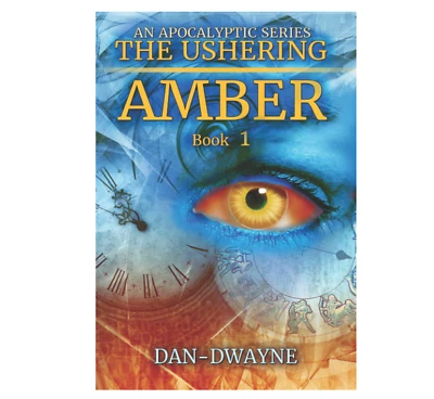 An Apocalyptic Series The Ushering Amber Book 1 Dan-Dwayne Spencer First Print Foto 1 de 4