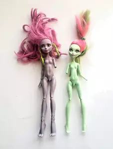 Lotto Monster High Dolls marisol coxi venus mcflytrap danneggiate - Foto 1 di 1