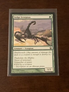 Magic the Gathering Theros Sedge Scorpion - Picture 1 of 2