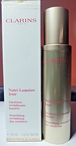 CLARINS Nutri-Lumiere Jour Nourishing Revitalizing Day Emulsion 1.6oz NIB - Picture 1 of 5