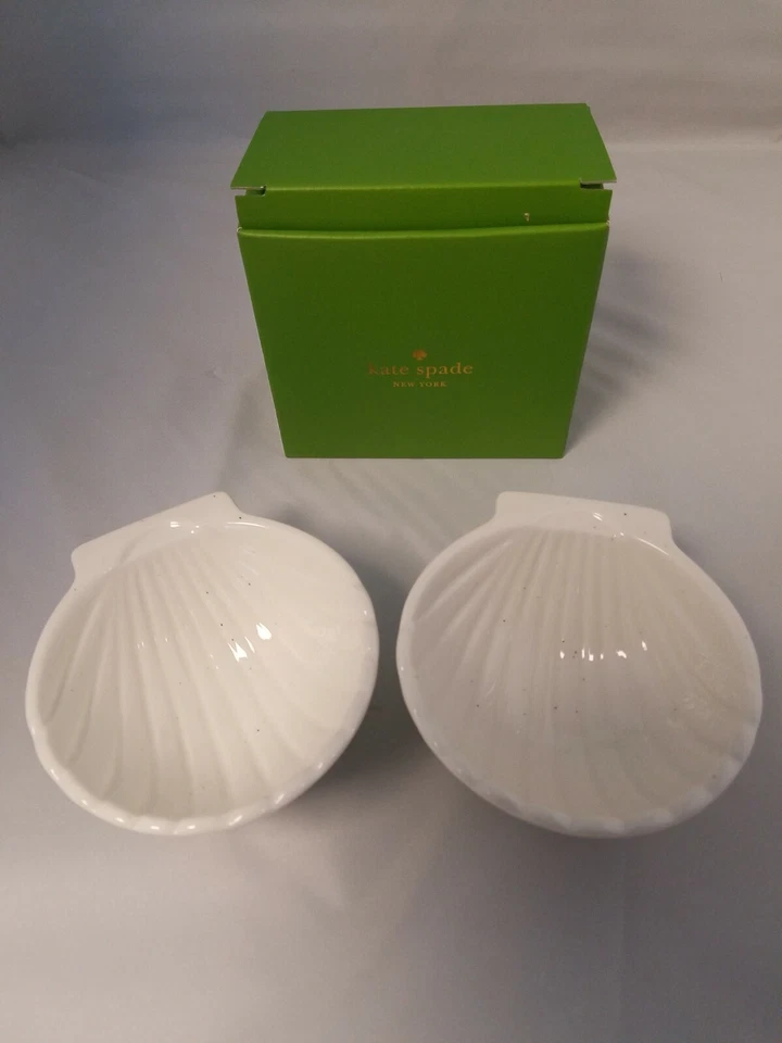 Nuevo Juego de Cuencos Náuticos Kate Spade NY Lenox Cannon Street 2, 4.5" Playa Costa Foto 1 de 1