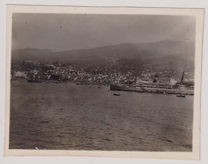 Le H.M.S Balmoral Castle**en escale dans le port d'Ostende - 9x12 cm - c.1910 - Imagen 1 de 1