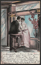 "ROMANTIC" POST CARD - 1906 - SALEM, MASSACHUSETTS, U.S.A. to OKA, QUEBEC #1