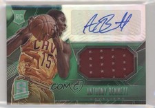 2013-14 Panini Spectra Rookie Jersey Auto Anthony Bennett #118 Rookie Auto RC