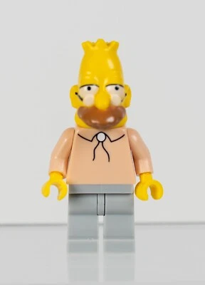 乐高辛普森一家格兰帕辛普森迷你人偶。 二手 + 快速发货 — 第 1/4 张图片