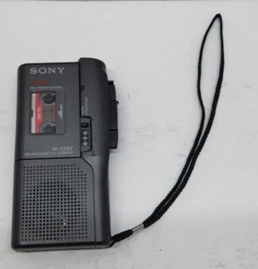 Sony M-529V Voice Recorder Handheld Microcassette-corder For Parts Only - Bild 1 von 7
