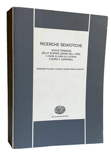 AUTORI VARI RICERCHE SEMIOTICHE. NUOVE TENDENZE DELLE SCIENZE UMANE NELL'URSS 73 - Picture 1 of 22