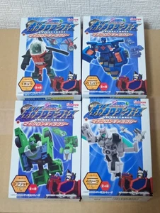 Japan Transformers set of 4 Micron Galaxy Force Transformers Gum KABAYA Energon - Picture 1 of 2