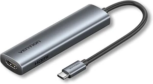 Vention 5 In 1 USB C Docking Station 4K Ultra HD 5Gbps 100w - Afbeelding 1 van 9