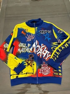 Red Ape Full Zip Jacket Mens L Pockets Mock neck MCMXXlll - Picture 1 of 5