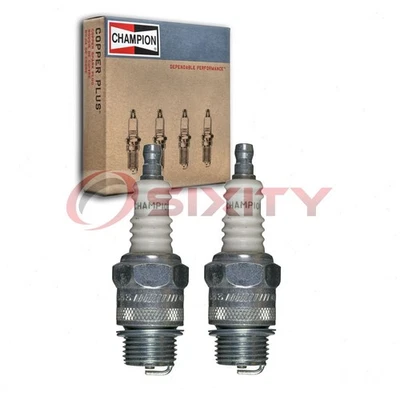 2 pc Champion Industrial Spark Plugs for 1958-1959 Goggomobil TS400 0.4L L2 hd - Image 1 of 4