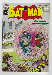 Batman #149 FN+7.0 Invaders From The Past Sci-Fi Batman Story! DC Comics 1962 - Bild 1 von 2