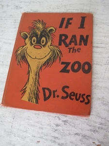 If I Ran The Zoo Dr. Seuss Hardcover 1950 frühe Ausgabe - Bild 1 von 14