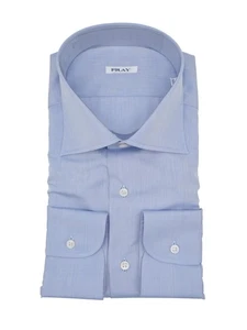New 520.00 $ FRAY  Dress Luxury Shirt  Size 17 Us 43 Eu (FRA18) - Picture 1 of 2