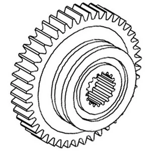 S.40750 Gear, 1St, 520 700 M1, 44T Fits Massey Ferguson - Picture 1 of 6