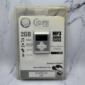 Eclipse MP3 Audio Music Player Black 2GB (CLD2SL) New Sealed - Picture 1 of 3
