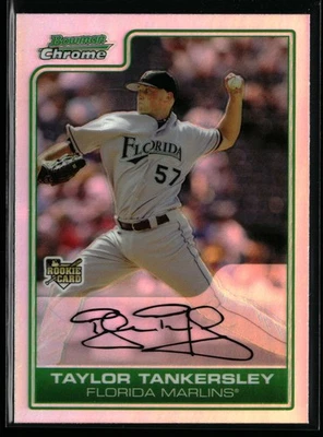 Taylor Tankersley 2006 Bowman Draft Picks & Prospects #BDP2 Chrome Refractors RC - Image 1 of 2