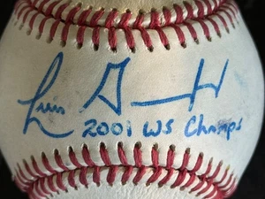 LUIS GONZALEZ Arizona DIAMONDBACKS Signed Baseball 2001 WS Champs Auto - Picture 1 of 5
