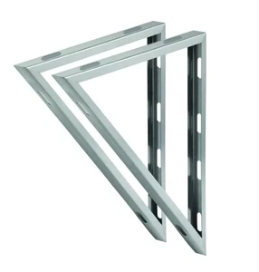 Stovax Professional XQ Base Support Bracket in Stainless Steel (Stovax) - Picture 1 of 5