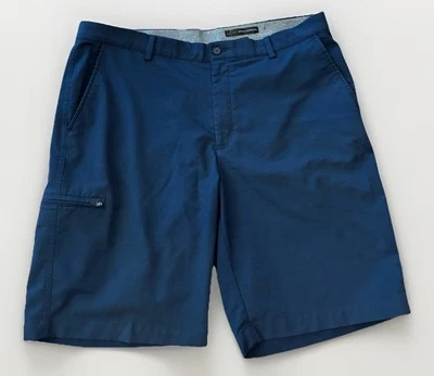 Pantalones Cortos Greg Norman Para Hombres 38 x 10 Azul Marino Atléticos Golf Aire Libre Preppy Informales Foto 1 de 4