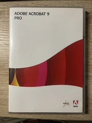 Adobe Acrobat 9 Pro DVD mit Seriennummer  Für Windows - Bild 1 von 3