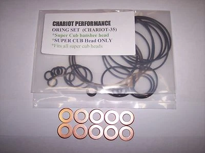SUPER CUB Banshee Head Oring & Washer Set  - Image 1 of 2