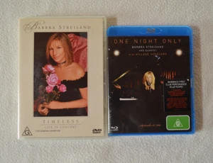 Barbra Streisand: One Night Only On Blu Ray & Timeless Live In Concert On DVD - Picture 1 of 8