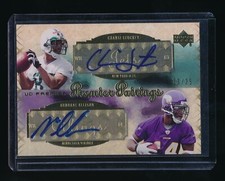 AUNDRAE ALLISON CHANSI STUCKEY 2007 UPPER DECK PREMIER PAIRINGS RC AUTO #/25